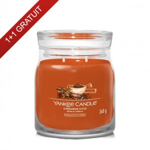 Yankee Candle Lumanare Parfumata Borcan Mediu Signature Cinnamon Stick